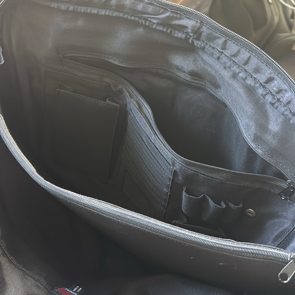 HOBO INTERNATIONAL Lap top bag Black Multi compartments Nylon Simple Basic Work - Picture 3 of 12